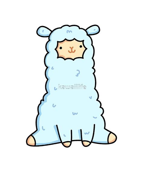 Alpaca Cute Cartoon, Alpaca Doodle, Alpaca Drawing, Llama Drawing, Disney Bookmarks, Kawaii Alpaca, Animal Illustration Kids, Fluffy Alpaca, Cute Alpaca