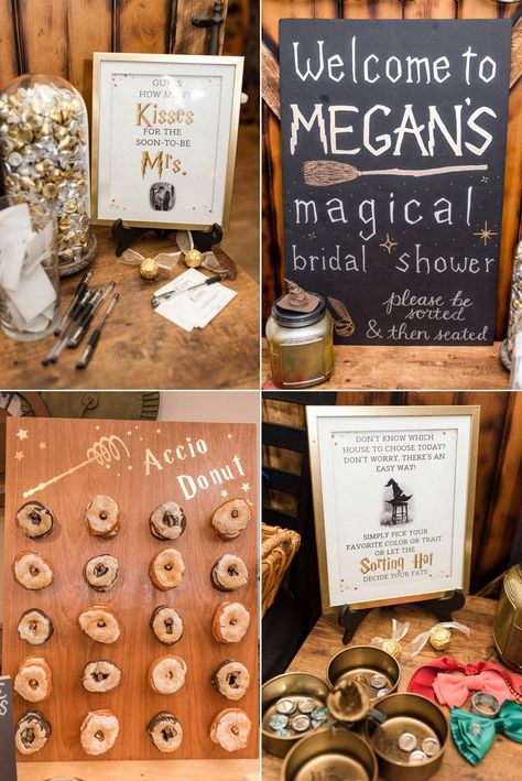 Harry Potter Hens Party, Harry Potter Bridal Shower Favors, Harry Potter Bridal Shower Games, Bridal Shower Harry Potter, Harry Potter Wedding Shower Ideas, Harry Potter Theme Bridal Shower Ideas, Harry Potter Bridal Shower Cake, Harry Potter Bachelorette Party Games, Bridal Shower Harry Potter Theme