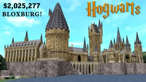 Hogwarts In Bloxburg, Harry Potter Bloxburg, Bloxburg Hogwarts, Hogwarts Layout, Minecraft Hogwarts, Hogwarts Minecraft, Build Bloxburg, Harry Potter Minecraft, Bloxburg Victorian House