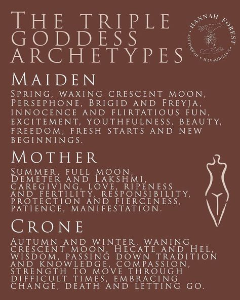 Wicca Triple Goddess, Celtic Triple Goddess, Triple Goddess Aesthetic, Outer Gods, Lady Hecate, Goddess Archetypes, Hecate Altar, Deity Work, Runes Symbols