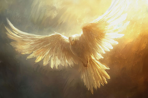 Come Holy Spirit" Digital Download Painting** 🌟  Elevate your prayer or meditation space with this stunning digital download art piece titled "Come Holy Spirit." Featuring a serene dove 🕊️, this wide-format artwork measures 60 inches wide by 40 inches high, offering a peaceful and inspiring presence in your space.  ✨ **Instant Access Art** ✨ Download instantly and bring a touch of divine grace to your home. Perfect for enhancing any Christian worship area or personal sanctuary. Dove Artwork, Holy Spirit Art, Come Holy Spirit, Holly Spirit, Jesus Art Drawing, Dove Painting, Holy Spirit Dove, Spirit Animal Totem, Peace Poster