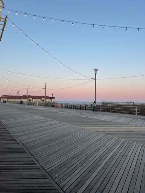 #atlanticcity #boardwalk Boardwalk Aesthetic, Boardwalk Sunset, 8th Grade Dance, Board Walk, Atlantic City, 8th Grade, Cheat Sheet, Sweet 16, Summer Vibes