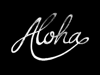 Aloha by Colby Scharsch on Dribbble Aloha Tattoo Ideas Hawaii, Lyra Tattoo, Aloha Tattoo, Aloha Sign, Hawaiian Tattoos, Sunset Surfing, Hawaii Tattoos, Jewelry Mood Board, Hawaiian Crafts