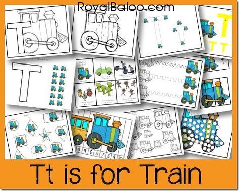 Tt is for Train–Zoomin Moving ABCs Prek Transportation, T Is For Train, Letter T Activities, Trains Preschool, Preschool Transportation, Colors For Toddlers, Transportation Unit, Transportation Crafts, Transportation Preschool