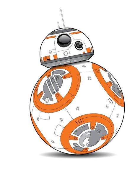 Bb8 Star Wars, Christmas Presents For Dad, Inktober 2024, Star Wars Bb8, Star Wars Birthday Party, Bb 8, Star Wars Birthday, Disney Shirt, Line Drawing