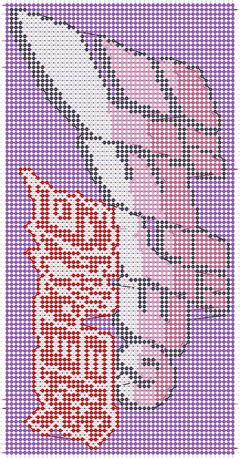 Alpha pattern #42693 variation #74910 | BraceletBook Anime Logo, Japanese Logo, Japanese Manga, Jojo Anime, Alpha Pattern, Alpha Patterns, Friendship Bracelet Patterns, Bracelet Patterns, Friendship Bracelet