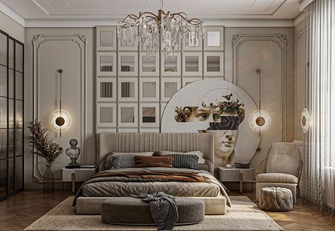 Luxe Bedroom, Aesthetic Room Ideas, Guest Bedroom Decor, Luxury Bedroom Design, Room Ideas Aesthetic, Luxury Bedroom Master, Neo Classic, Bedroom Decor Design, Classic Bedroom