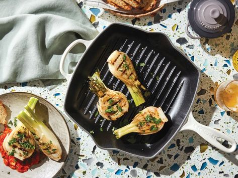 The 8 Best Grill Pans for 2022, According to Experts Le Creuset Grill Pan, Hamburgers Grilled, Mixed Grill, Cast Iron Grill Pan, Enameled Cast Iron Cookware, How To Cook Burgers, Best Pans, Cast Iron Grill, Ribs On Grill