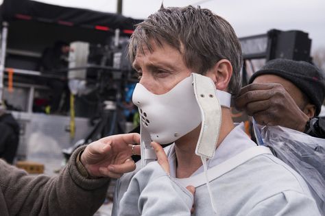 Hannibal - Season 3 Hannibal Behind The Scenes, The Wrath Of The Lamb, Hannibal Mask, Hannibal Lecter, The Lamb, Mads Mikkelsen, View Photos, Behind The Scenes, Mask