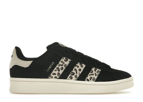 Adidas Campus 00s Black, Campus 00s Black, Leopard Adidas, Converse X Cdg, Adidas Campus 00, Jordan 1 Green, Adidas Campus Shoes, Campus 00, Adidas Campus 00s