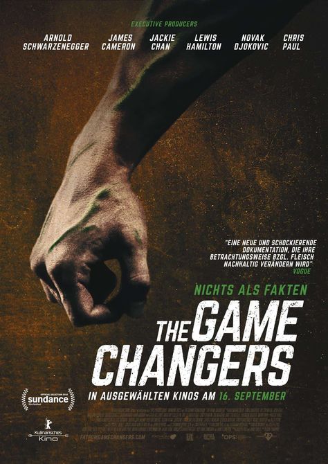 16 Must-See Vegan Documentaries That Will Change You Vegan Documentaries, The Game Changers, Food Documentaries, Vegan Athletes, Vegan Fitness, Fitness Blogger, Athletic Performance, Best Food, Game Changer