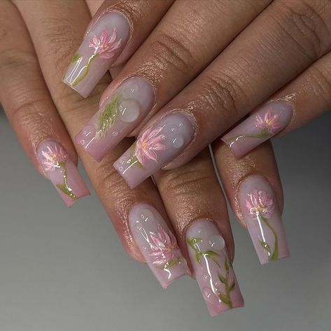 Cute Summer Nail Colors, Lily Nails, Summer Nail Colors, Really Cute Nails, Soft Nails, Nail Tattoo, Kawaii Nails, Fire Nails, Dream Nails