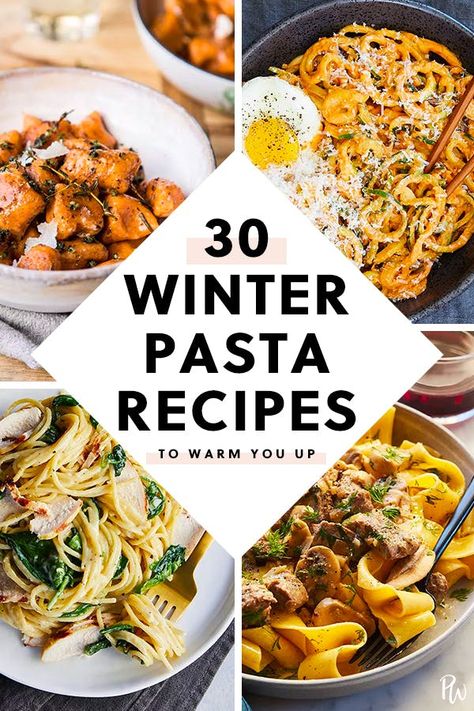 Pasta Winter Recipes, Rainy Day Pasta Recipes, Holiday Pasta Recipes, Warm Recipes For Cold Days, Cold Weather Food Recipes, French Pasta Recipes, Best Cold Weather Recipes, Cold Rainy Day Dinner Ideas, Holiday Pasta Dishes