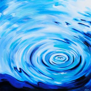 Gospel Art, Water Drawing, Water Projects, Ripple Effect, Prophetic Art, Water Ripples, Art Christian, Water Painting, The Gospel