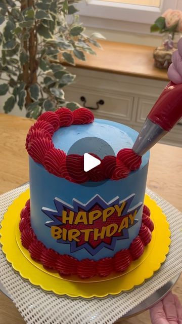 Soso's Bakery, Since 2011 on Instagram: "Spiderman cake 🕷️🕸️" Superhero Birthday Cake Diy, Boys Birthday Cake Ideas Simple, Simple Spiderman Cake, Spider Man Cake Ideas, Spidey Cake, Birthday Cake For Boys, Spiderman Cakes, Cake Spiderman, Spiderman Birthday Cake