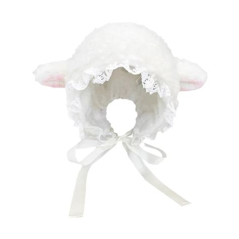 Lamb Cosplay, Cartoon Lamb, Lamb Hat, Lamb Costume, Sheep Ears, Kawaii Hat, Picture Props, Cute Lamb, Novelty Hats