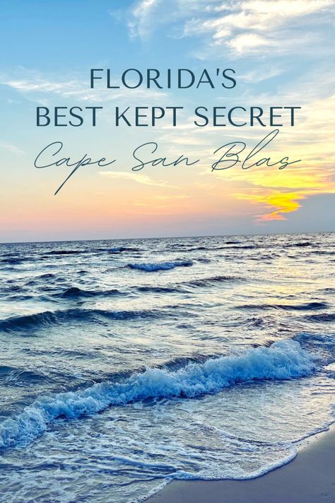 Reasons to Visit Cape San Blas: Florida's Best Kept Secret Cape San Blas Florida, Peaceful Beach, Cape San Blas, Itinerary Ideas, Adventure Trip, Mexico Beach, Quiet Beach, Exotic Places, San Blas