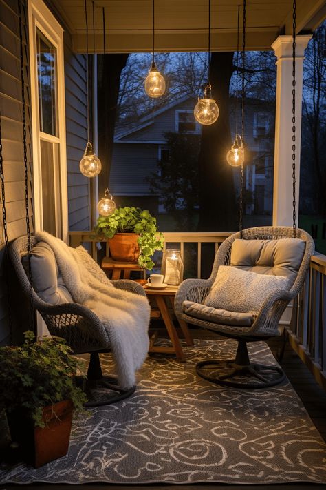 45 Front Porch Ideas That Will Bring You Together Small Front Porch Seating Ideas Cozy, Front Porch Ideas Seating, Outdoor Small Porch Ideas, Cozy Small Front Porch Ideas, Small Back Porch Ideas Covered Patios, Small Back Porch Decorating Ideas, Small Front Porch Bench, Small Screened In Porch Decorating Ideas Cozy, Small Porch Furniture