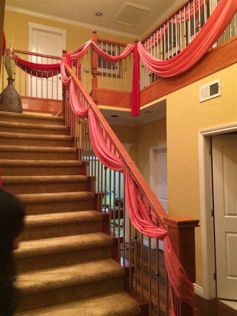 Best 5 Stairs Decoration Indian #stairs #stairsdesign #design #ideas Indian Stairs, Stairwell Decor, Wedding Staircase Decoration, Staircase Decoration, Wedding Staircase, Stairs Decoration, Wedding Entry, Stairs Decor, Wedding Farmhouse