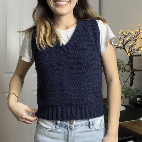 Crochet V Sweater, V Neck Vest Crochet, Sweater Vest Crochet Pattern Free, Free Crochet Vest Pattern, Crochet Sweater Vest Pattern Free, Crochet Vest Pattern Free Woman, Crochet Vest Pattern Free Easy, Crochet Sweater Vest Pattern, Sweater Vest Pattern