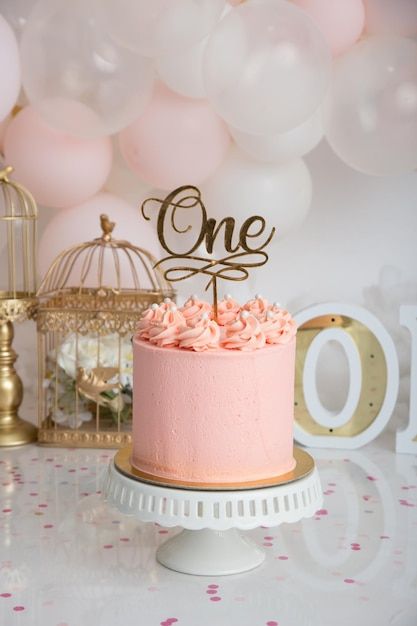 Buy Moana Cake, Buttercream Roses, White Buttercream, Rosé Theme, Set Decoration, Food Birthday, 1 Birthday, Cheesecake Desserts