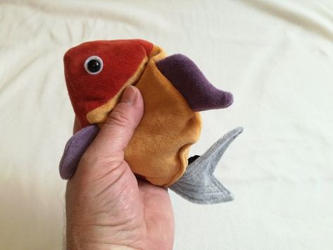 Sewing Pattern Lil' Fish Beansack by Andrea Vida, Downloadable PDF, DIY Soft Fish toy making guide, stuffed animal tutorial, toy pattern Diy Fish Stuffed Animal, Sewing Machine Stuffed Animals, Goldfish Sewing Pattern, Simple Plush Sewing Patterns, Sewing Project Inspiration, Fish Stuffed Animal Pattern, Cute Stuffed Animal Patterns, Weighted Stuffed Animal Pattern, Patchwork Stuffed Animal Patterns Free