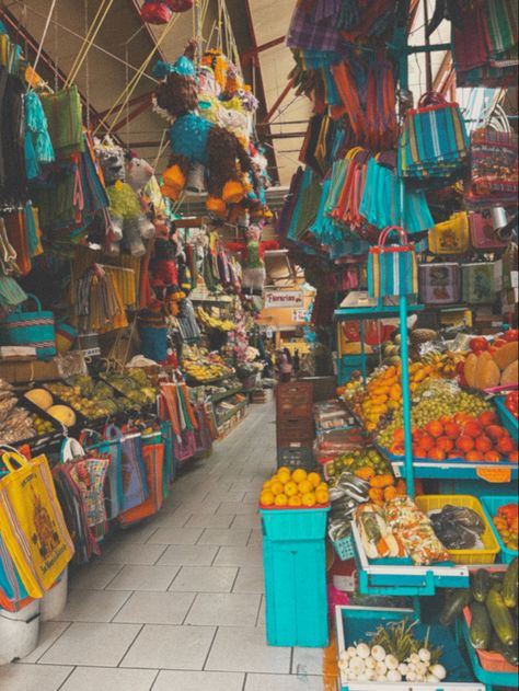 #mexico #fruit #market #aesthetic #travel Mexican Market Aesthetic, Mexico Aesthetic Vintage, Fruit Market Aesthetic, Blonde Mexican, Mexico Aesthetic Culture, Mexicana Aesthetic, Mexico Market, Aesthetic Mexico, Travelling Aesthetic