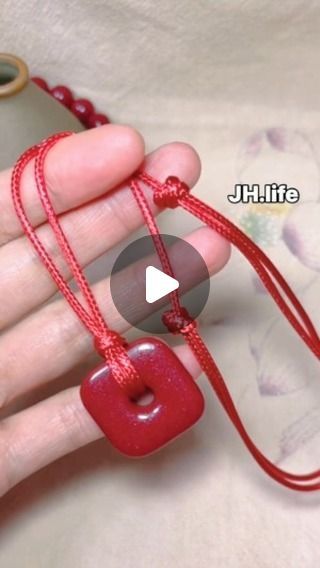 JH.Life on Instagram: "How easy to make necklace 
Shop link in bio @jinhong_life" Easy Necklaces To Make, Easy Necklace, Cotton Cord Necklace, Diy Wax, Crafts Sewing Projects, Rope Jewelry, Diy Jewelry Inspiration, Jewelry Knots, Necklace Shop