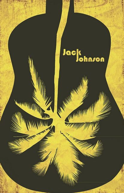 jack johnson guitar poster Jack Johnson Poster, Better Together Jack Johnson, Nice Poster, Guitar Poster, Beach Music, Poster Music, Jack Johnson, Gig Posters, Band Posters