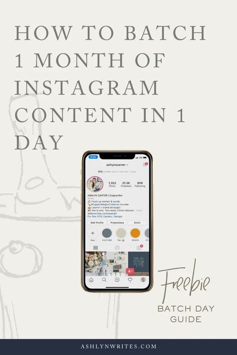 How to Batch Plan 30 Days of Instagram Content in 1 Day | Ashlyn Writes | Struggling to keep up with a consistent social media marketing content calendar? In this blog post, I'm sharing how I write, schedule, and create a whole month's worth of IG content in one day! #socialmediamarketing #contentcalendar #instagramtips 30 Days Of Instagram Content, Instagram Content Strategy, Ella Rose, Content Inspiration, Instagram Plan, Brand Deals, Boss Mom, Social Media Content Calendar, Media Planner