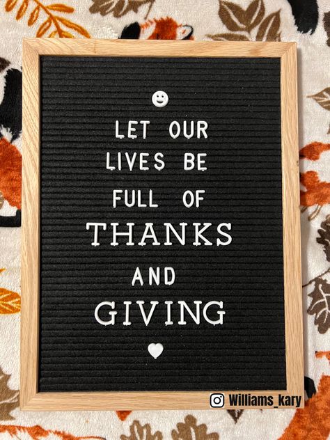 #letterboard #myletterboard #quotes #thanksgiving #happythanksgiving #nov24 #nov2022 Thanksgiving Word Board Quotes, Thanksgiving Letter Board Ideas, Thanksgiving Felt Board Quotes, November Letterboard Quotes, Thanksgiving Letterboard Quotes, Thanksgiving Letterboard, Thanksgiving Letter Board, Neighborhood Ideas, Quotes Thanksgiving