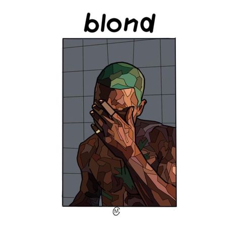 Cover Drawing Ideas, Awesome Drawing Ideas, Frank Ocean Blonde, Adobe Illustrator Templates, Cover Drawing, Frank Ocean Wallpaper, Ocean Drawing, Illustrator Template, Arte Punk