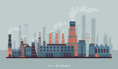 Factory skyline illustration #AD , #affiliate, #Affiliate, #illustration, #skyline, #Factory Industrialization Illustration, Factory Illustration Industrial, Factory Animation, Factory Drawing, Industrial Illustration, Industry Illustration, Factory Illustration, Skyline Illustration, Crazy Wallpaper