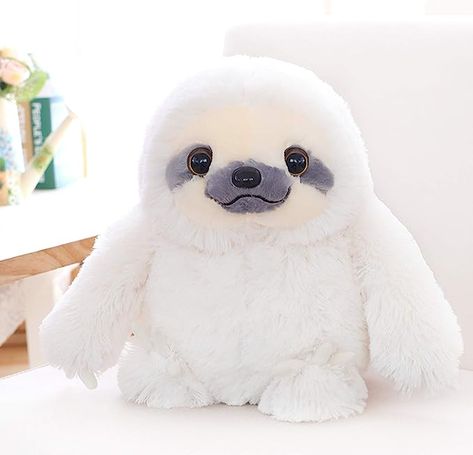 Winsterch Cuddly Sloth Soft Toy Large Stuffed Animal Sloth Teddy Baby Doll Birthday Gifts,Plush Soft Sloth Toy (Ivory, 15.7 inches) (PAID PROMOTION) Sloth Teddy, Large Stuffed Animals, Sloth Plush, Sloth Stuffed Animal, Baby Doll Toys, Kawaii Plush, Cute Sloth, Kids Birthday Gifts, Cute Stuffed Animals