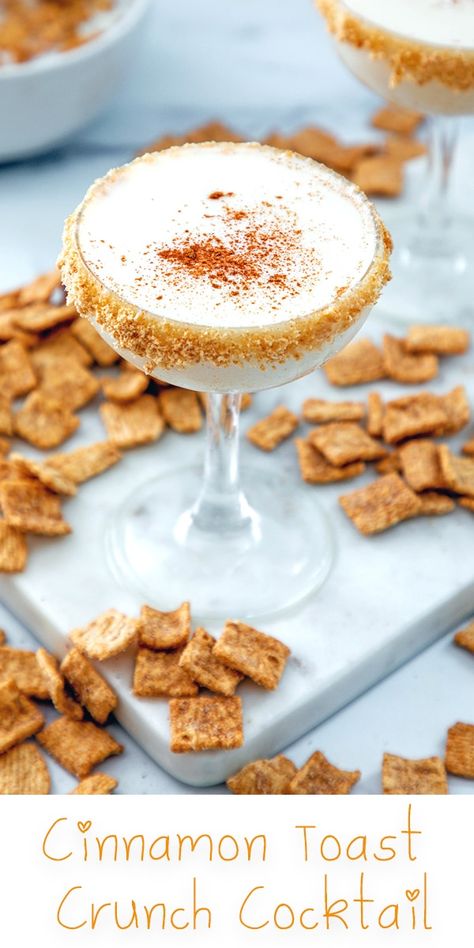 Cinnamon Toast Crunch Drink, Cinnamon Toast Crunch Shot, Boozy Popsicles, Cereal Flavors, Homemade Cereal, Crunch Recipe, Cinnamon Pancakes, Crunch Cereal, Cereal Milk