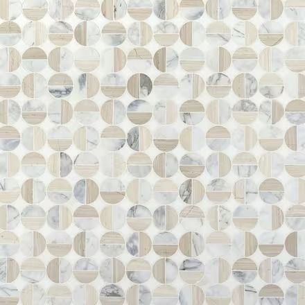 Otto Thassos Valentino Blend Marble Mosaic Kitchen Backsplash Inspiration, Stone Tile Flooring, Mosaic Floor, Marble Mosaic Tiles, Mosaic Flooring, Rock Bottom, Marble Mosaic, Tile Installation, Marble Colors