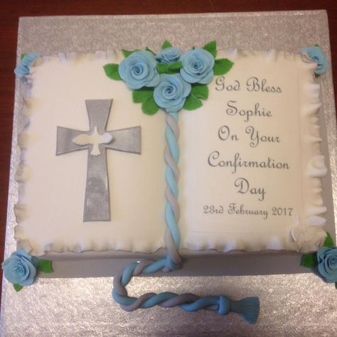 Cross Shaped Cake, Confirmation Cakes For Girls Ideas, Confirmation Cakes For Boys, Confirmation Cakes Catholic, Confirmation Cake Ideas, Baptism Food, Confirmation Cake, Cakes For Girls, Catholic Confirmation