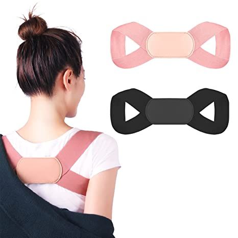 elthmpr 2PCS Posture Corrector /Shoulder Straps Back Brace Posture Support for Women Men Hunchback Correction Back Straightener, Back Brace For Posture, Back Corrector, Chest Belt, Drippy Fits, Back Brace, Posture Support, Perfect Posture, Posture Corrector