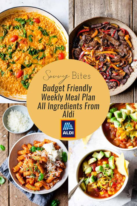 Cheap Healthy Dinners, Aldi Meal Plan, Healthy Budget, Meal Options, Healthy Meals For One, Healthy Family Dinners, Cheap Healthy, Dinner On A Budget, Cheap Healthy Meals