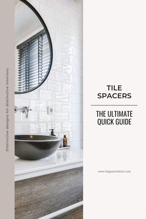 Tile spacers are not just for keeping your tiles in line. They can help you create various tile patterns with multiple grout widths. With different sizes available, achieving your desired design has never been easier. Let's make your home renovation project a success! #homedesign #tilespacers #diy #homerenovation #architecture #interiors #renovation #tiles #bathroom #tile #bathroomdesign #bathroomgoals #bathroomideas #tilestyle #bathroomdesignideas #interiordesign #homeandliving #interior Tile Spacers, Tiles Bathroom, Tile Rug, Bathroom Goals, Architecture Interiors, Tile Installation, Bathroom Tile, Style Tile, Handmade Tiles