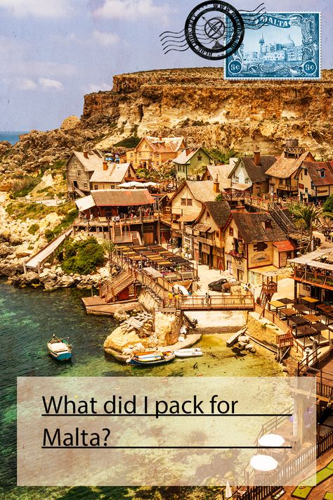 What did I pack for Malta? Travel Malta, Pack List, Malta Beaches, Spain Culture, Popular Travel Destinations, Europe Itineraries, Everything Goes, Europe Travel Guide, Beautiful Sunrise