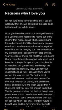 Reason, why i love you ? Love You Boyfriend, Positive Quotes For Work, Writing Prompts Funny, Paragraphs For Him, Reasons Why I Love You, Butterflies In My Stomach, Why I Love Him, Crazy Text, Why I Love You