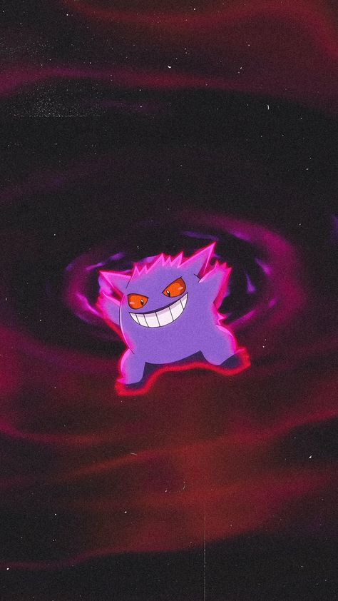 Gengar Pokemon Wallpaper, Pokemon Lock Screen, Iphone Wallpaper Iphone, Gengar Pokemon, Pokemon Backgrounds, Cool Pokemon Wallpapers, Pokemon Wallpaper, Pokemon Teams, Classic Wall