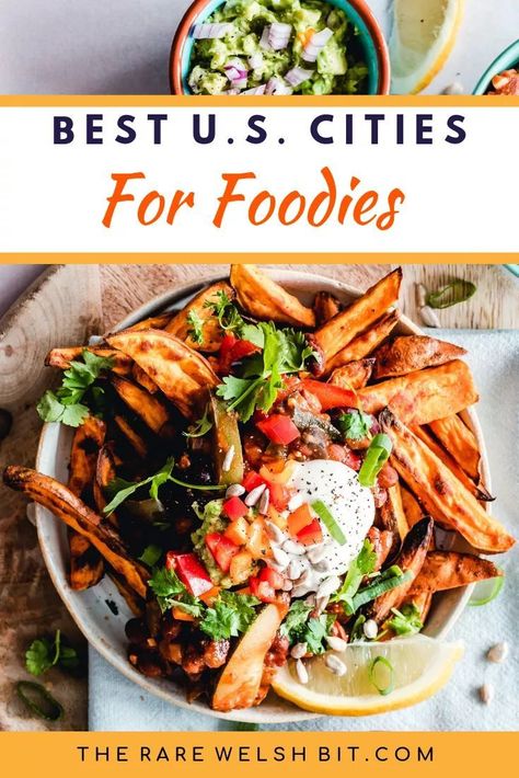 The Best Restaurant Cities in the US Travel Foodie, Usa Destinations, Usa Food, Travel America, The Bucket List, Travel Moments, Destination Ideas, Vegan Burgers, City Restaurants