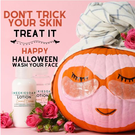 Halloween is almost here! Stay safe and have fun! Stop by Cheekiesoaps.com for a sweet treat like a Whipped Sugar Soap! It is Halloween after all! HAPPY HALLOWEEN! #happyhalloween #halloween2021 #skincare Halloween Skincare Post, Halloween Branding, Halloween Skincare, Halloween Spa, Esthetician Career, Spa Poster, Esthetician Inspiration, Business Strategy Management, Sugar Soap