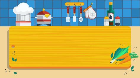 Kitchen Background Illustration Kitchen Cartoon Background, Science Animation, Powerpoint Background Free, Kitchen Cartoon, Chef Design, Kitchen Clipart, Vector Background Graphics, Kitchen Background, Background Tile