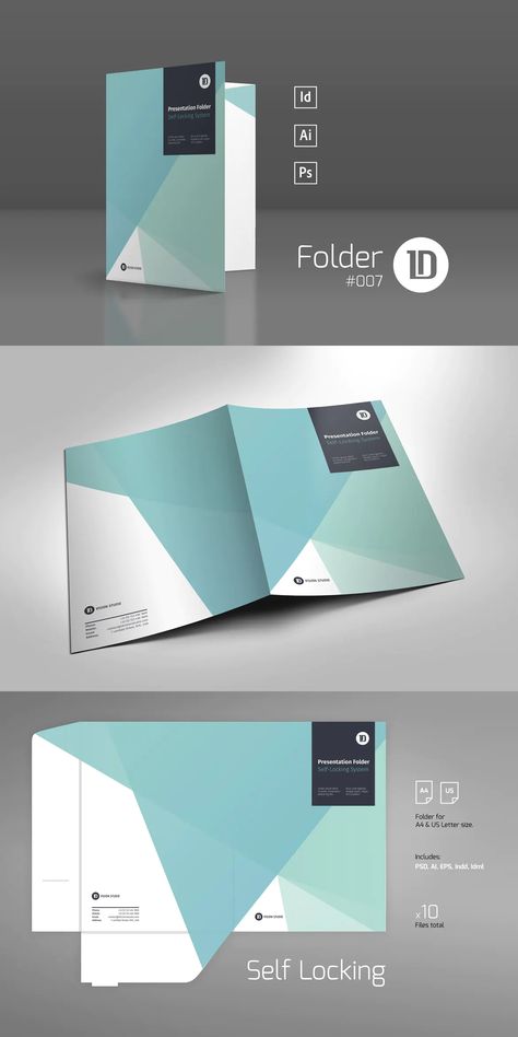 Presentation Folder Template AI, EPS, INDD, PSD Folder Design Ideas, Corporate Folder Design, Modern Brochure Design, Pocket Folder Template, Annual Report Cover Design, Report Cover Design, Corporate Folder, Folder Cover Design, Diary Cover Design