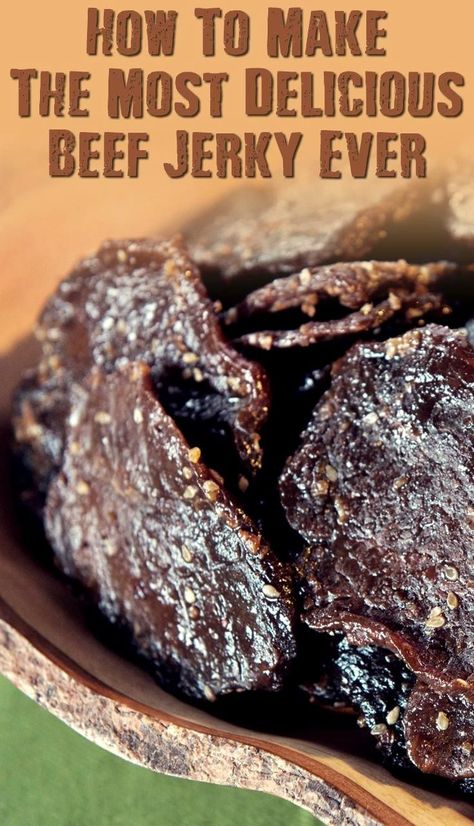 Beef Jerky Recipe Dehydrator, Jerky Recipes Dehydrator, Jerkey Recipes, Jerky Marinade, Best Beef Jerky, Homemade Beef Jerky, Homemade Jerky, Beef Jerky Recipes, Jerky Recipes