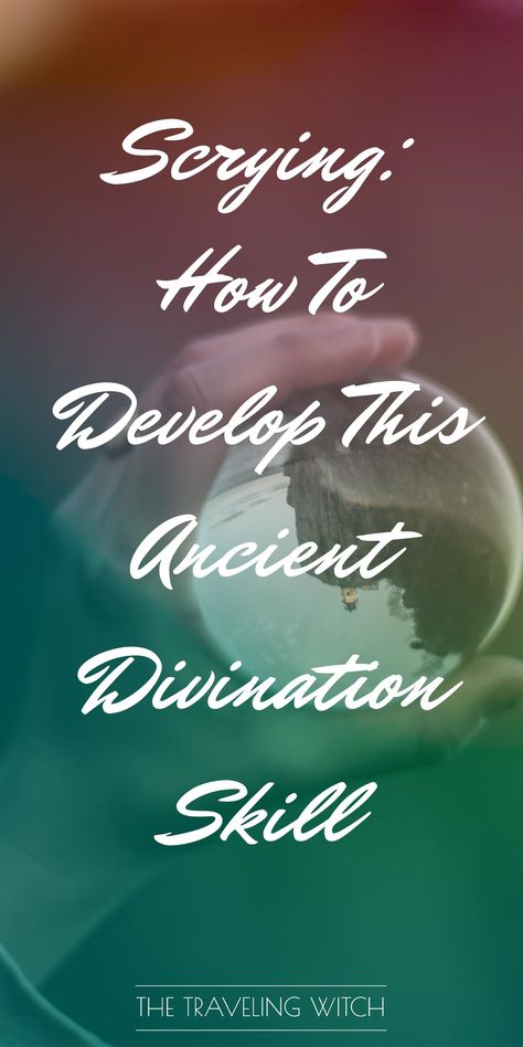 Divination Methods, Witchcraft Magic, Scrying Mirror, Witch Tips, Mirror Words, Paz Mental, Witchcraft Spell Books, Psychic Development, Fool Proof