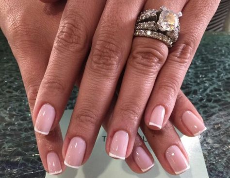 Fine French Tip Nails, Straight French Tip Nails, Nail Thang, French Pedicure, Lines On Nails, Nails Aesthetic, Beauty Art Drawings, Nail Board, French Tips